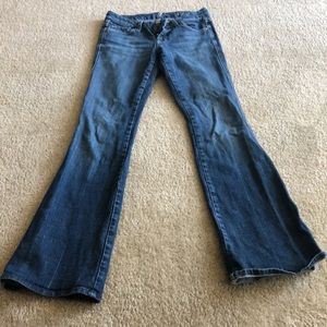 Flare medium wash jeans